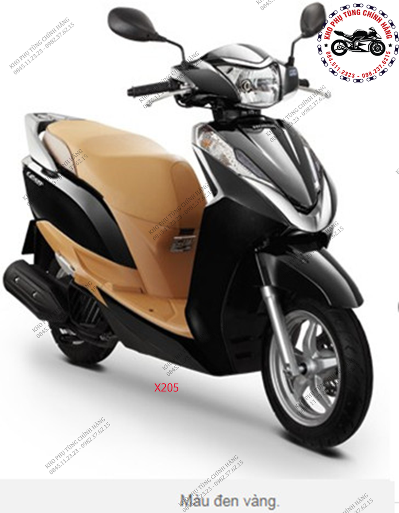 Honda Lead Nhôm Xước Vàng DecalPro Store #48 Honda Lead Nhôm Xước Vàng DecalPro Store
